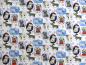 Preview: Patchworkstoff mit verschiedenen Hunden und Zicklein